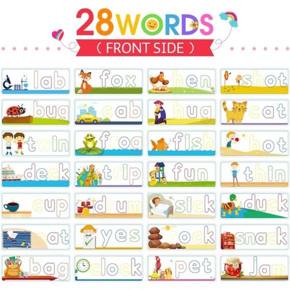 See & Spell Learning Educational Toys & Gift for 2 3 4 5 6 YearsOld Boys & Girls - Picture 3 of 6